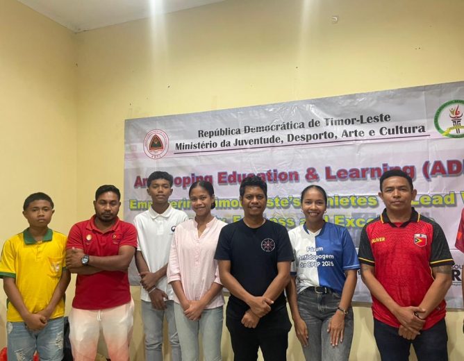 KND Realiza Workshop ADEL atu Haforsa Edukasaun Desportu Moos ba Delegasaun Asian Youth Games 